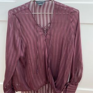 Maybe sheer blouse